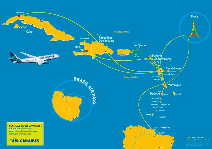 VIP сервис компании Air Caraibes